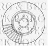 BORG & BECK BBD5925S Brake Disc